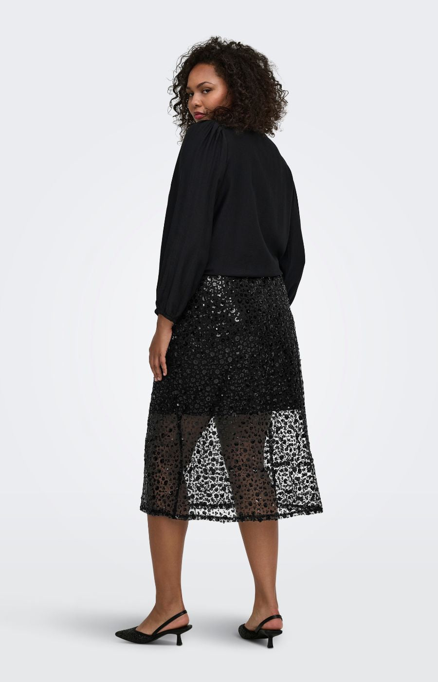 Only Carmakoma Rhilo Skirt in Black 