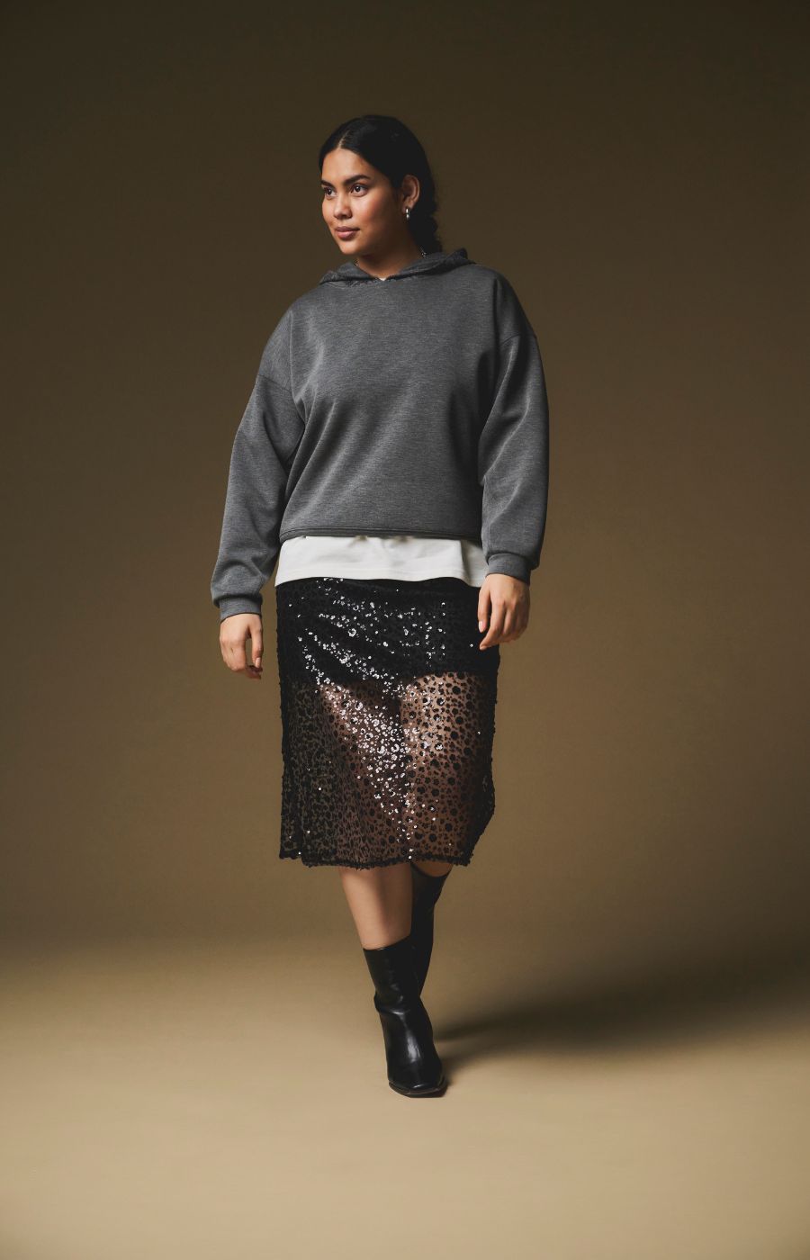 Only Carmakoma Rhilo Skirt in Black 