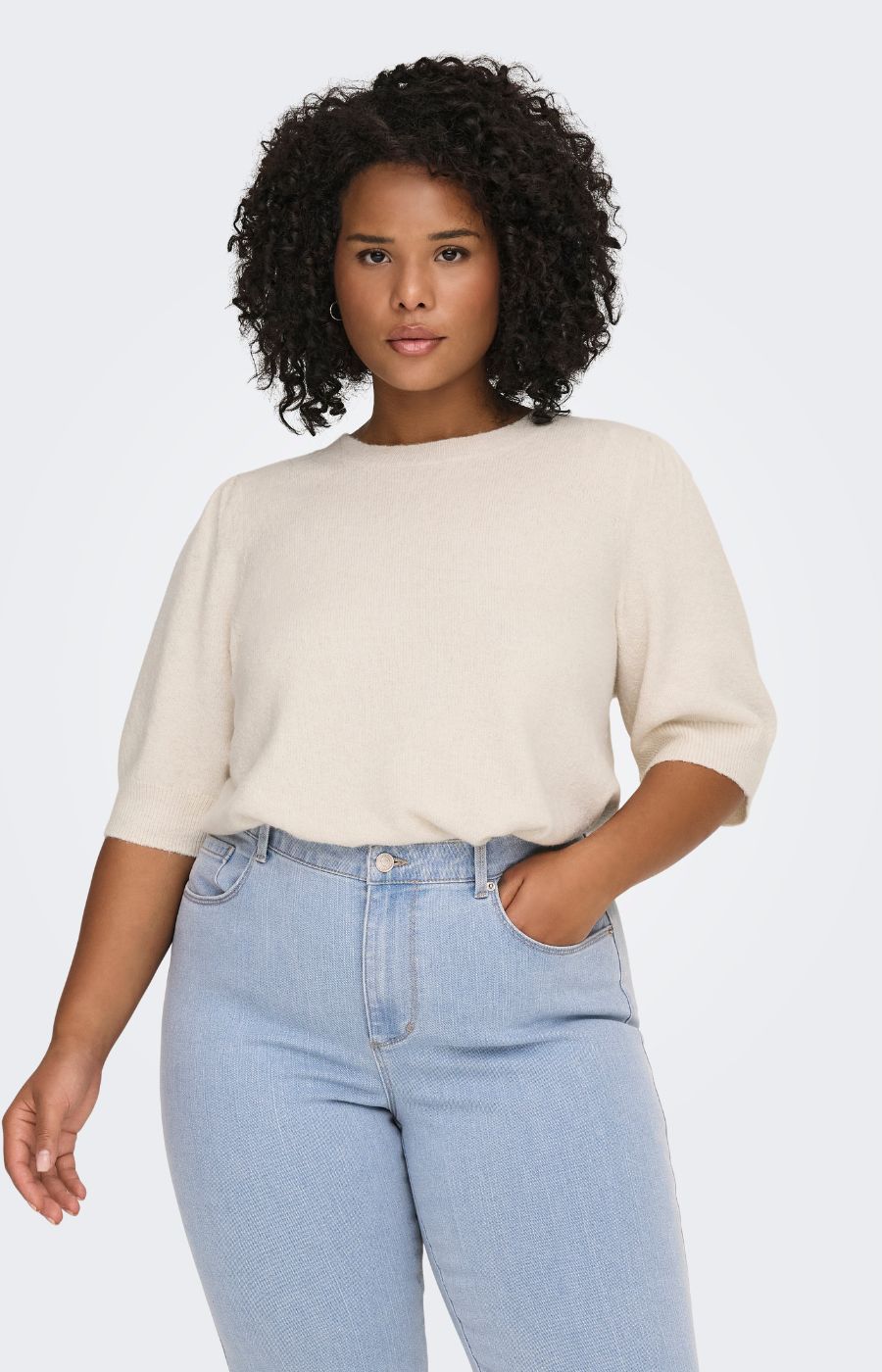 Only Carmakoma Rica Top in Cream