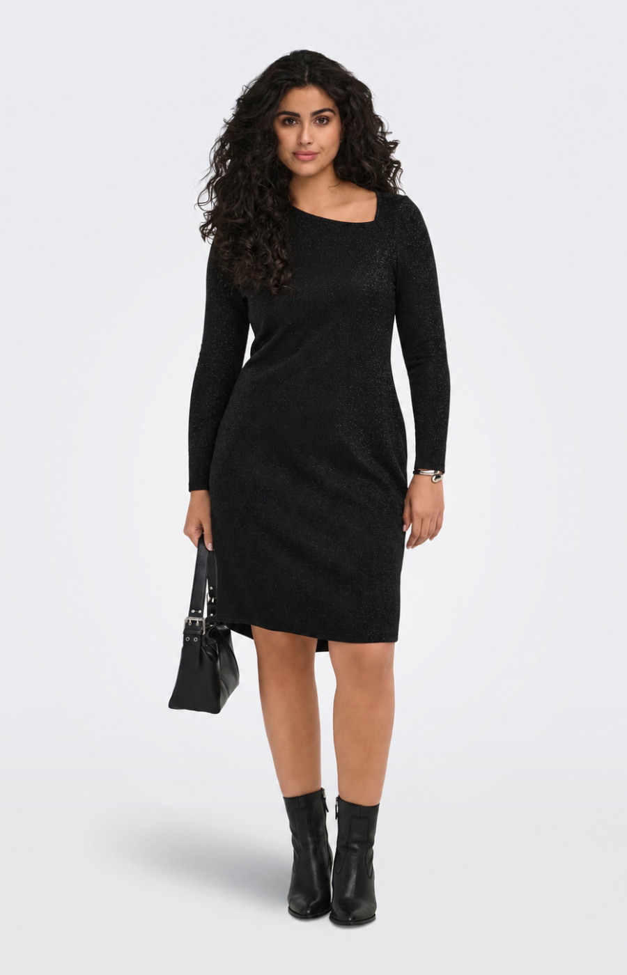 Only Carmakoma Richy Dress in Black 