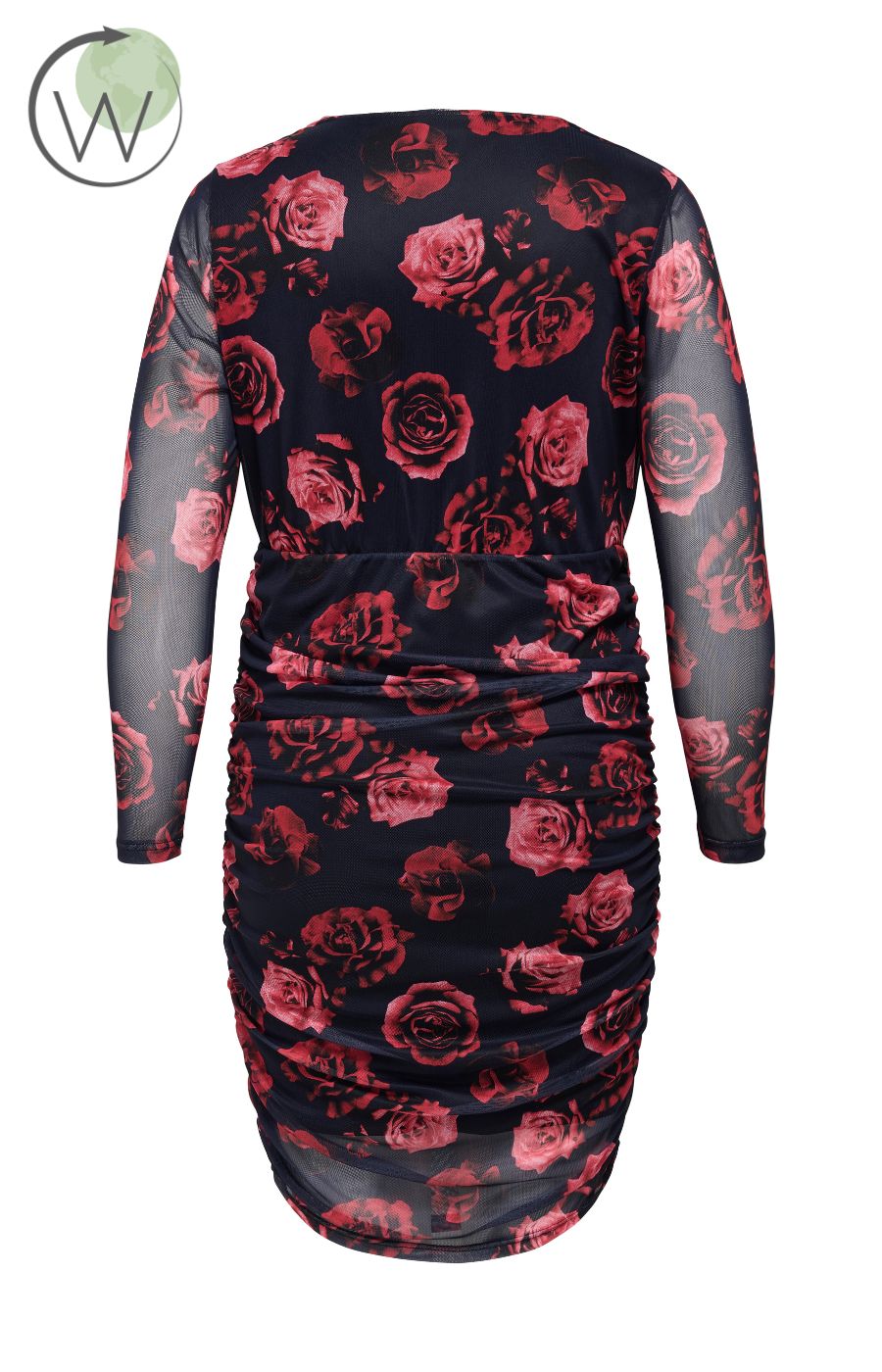 Only Carmakoma Rosetta Dress in Navy