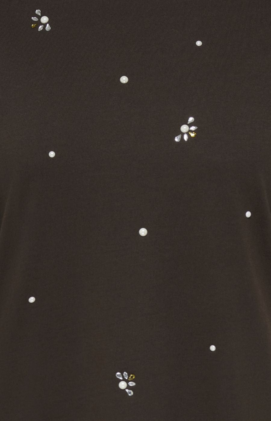 Only Carmakoma Ryder T-Shirt in Brown  