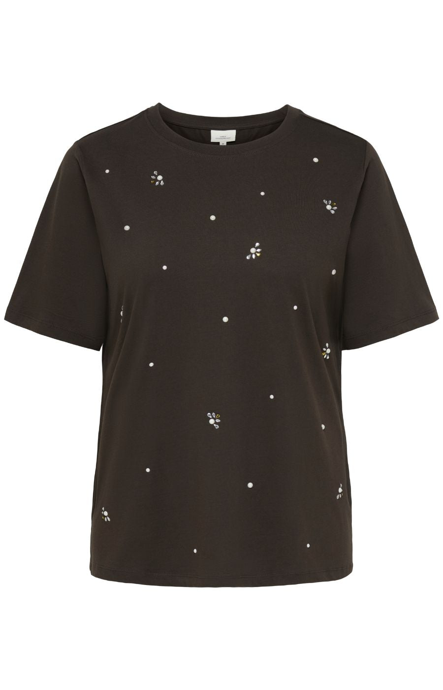 Only Carmakoma Ryder T-Shirt in Brown  