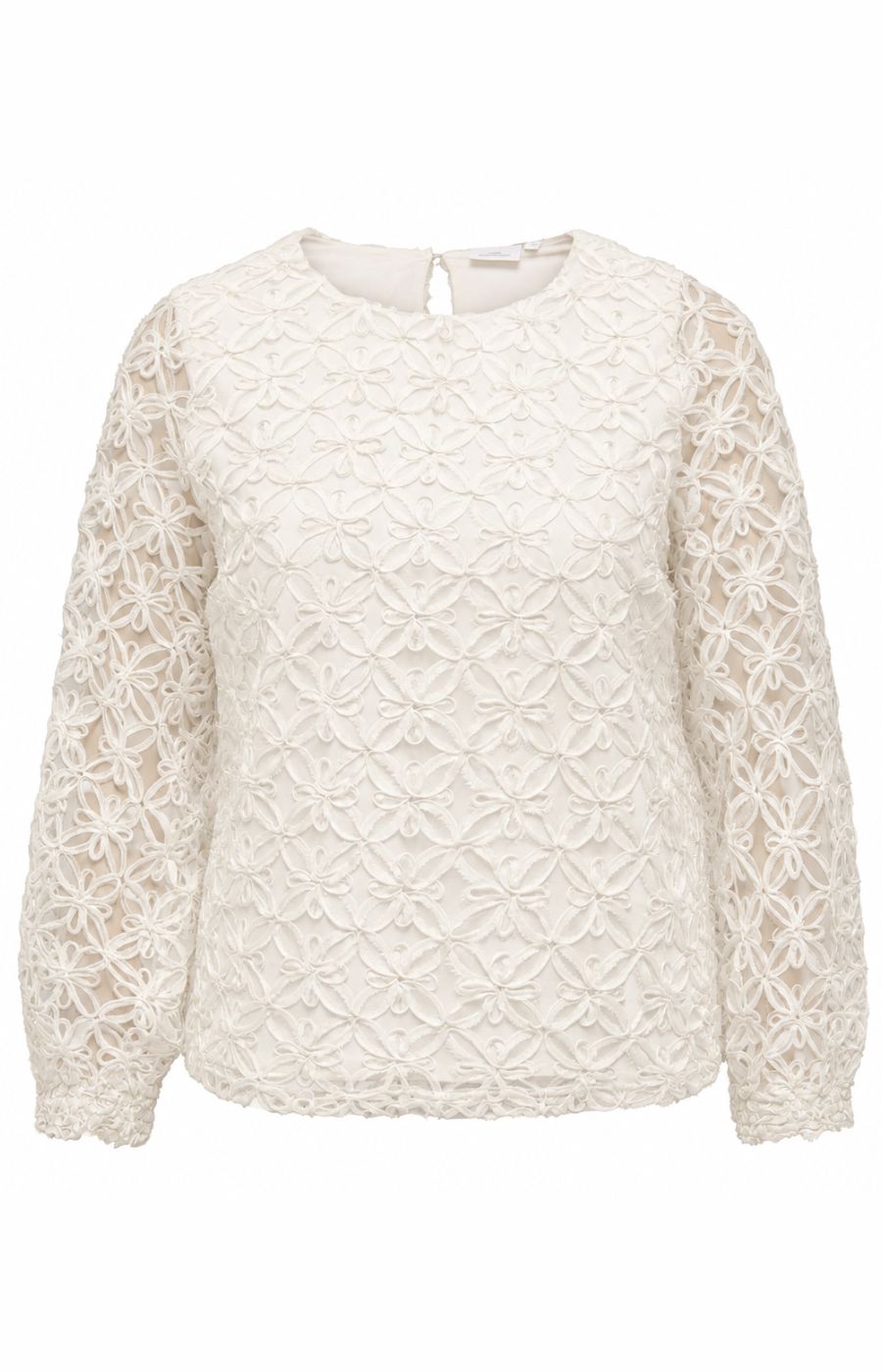 Only Carmakoma Sage Blouse in Cloud Dancer 