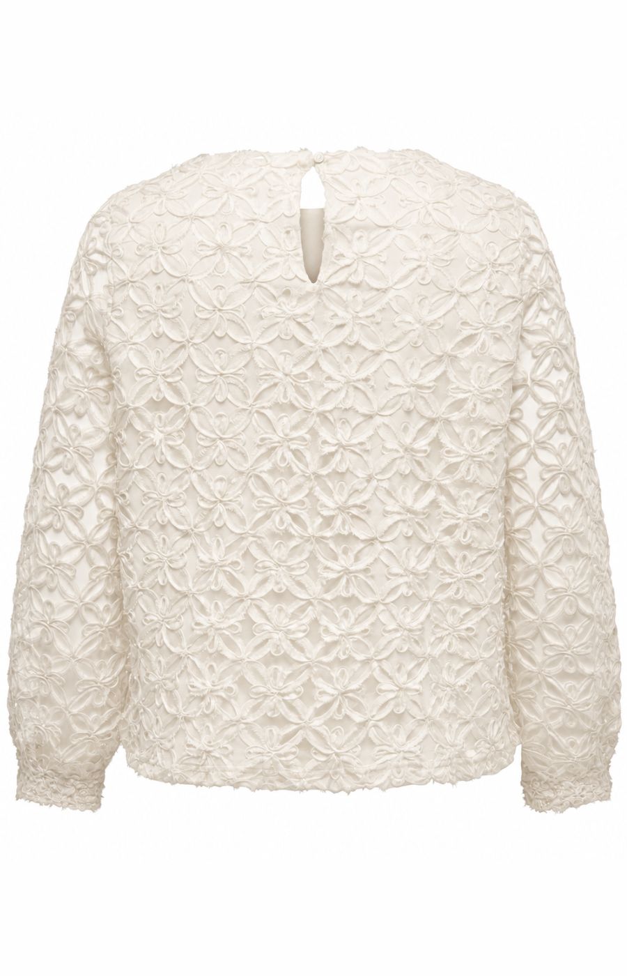 Only Carmakoma Sage Blouse in Cloud Dancer 