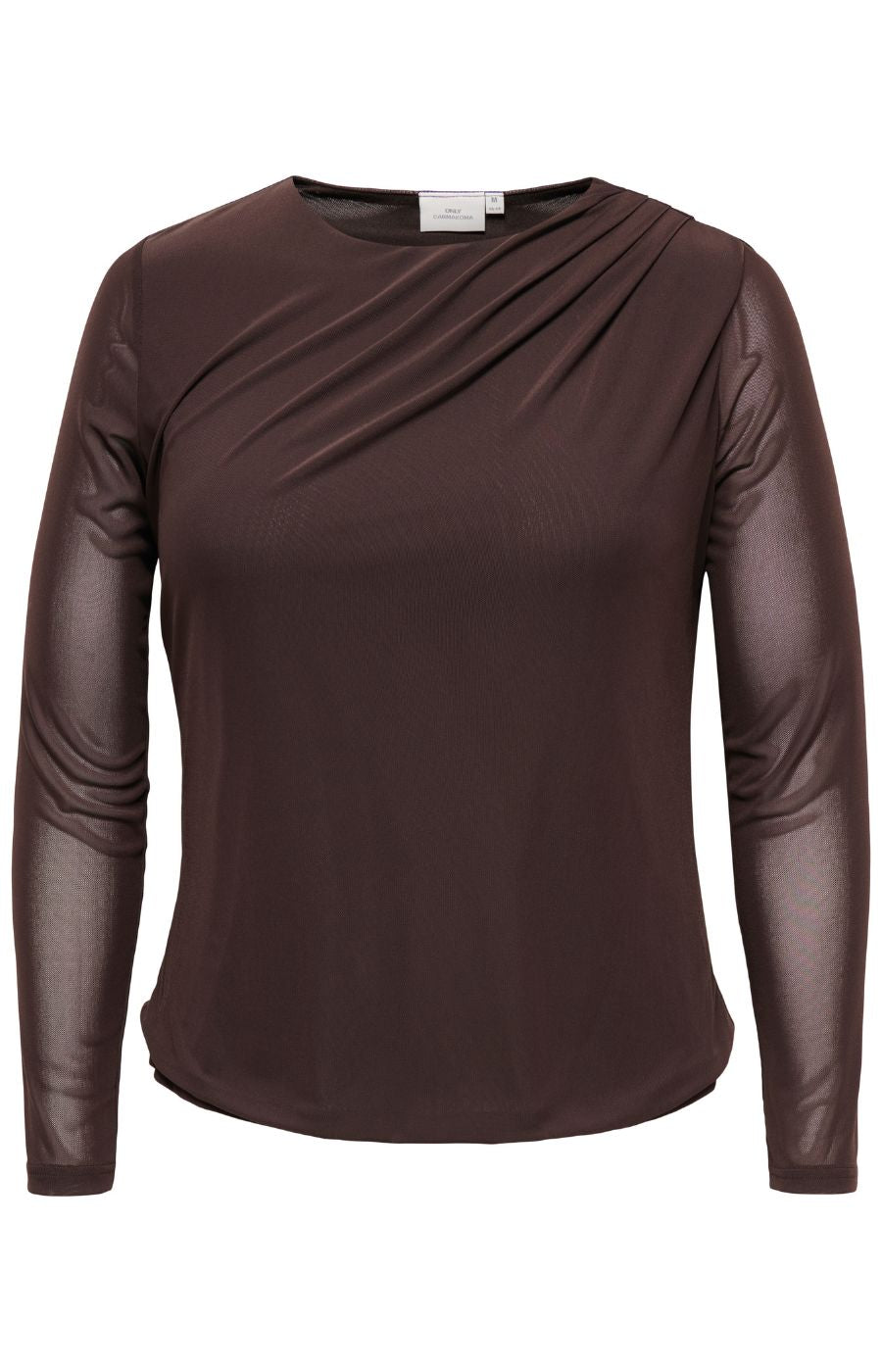 Only Carmakoma Sara Top in Chocolate 