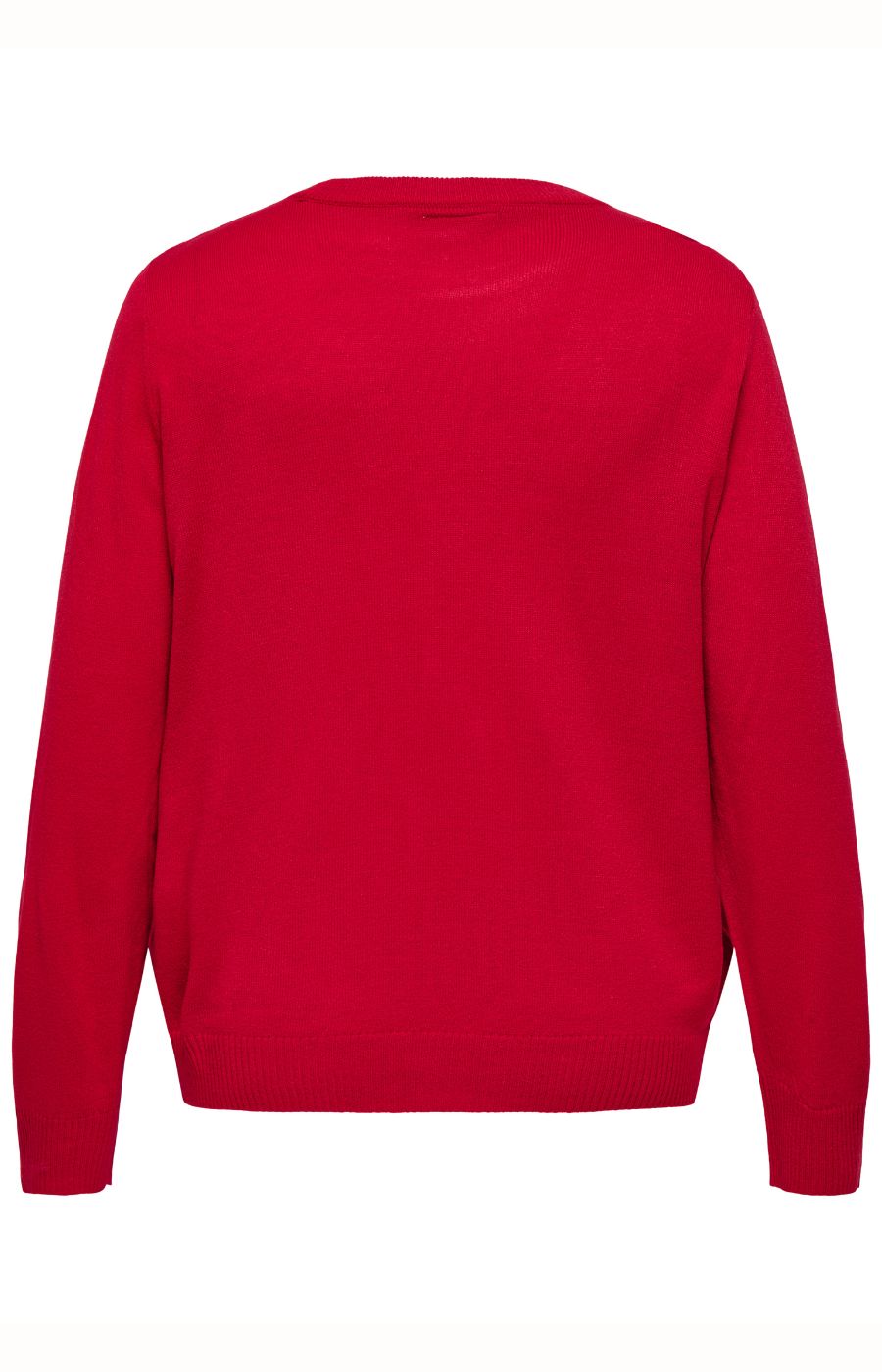 Only Carmakoma Shine X-Mas Reindeer Jumper in Red