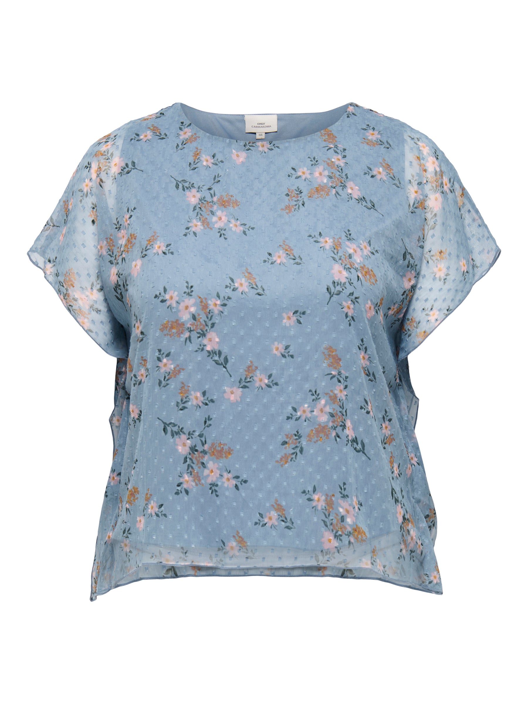 Only Carmakoma Short Sleeve Sigrid Top 