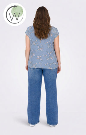 Only Carmakoma Short Sleeve Sigrid Top 