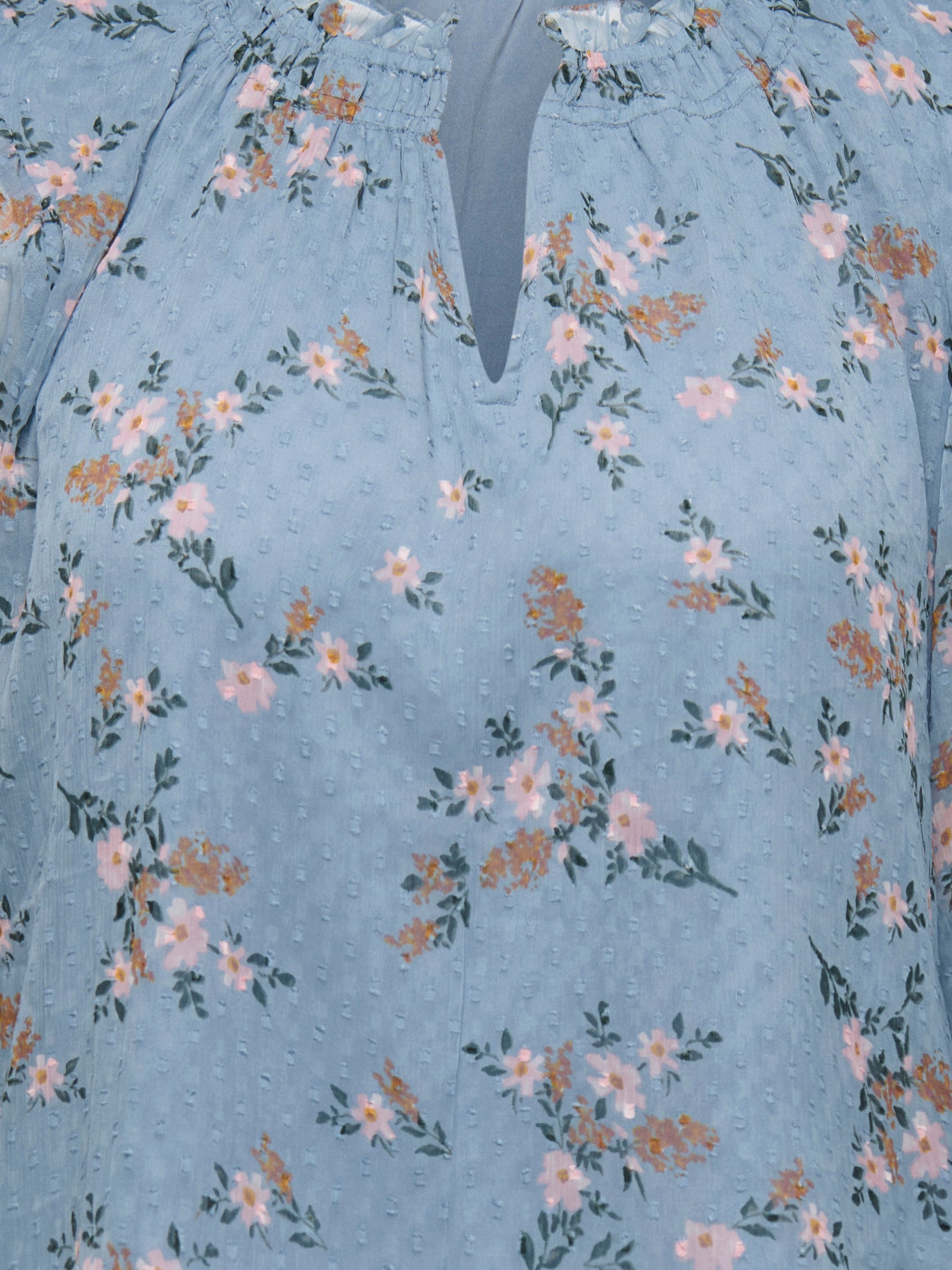 Only Carmakoma Sigrid Blouse in Blue 