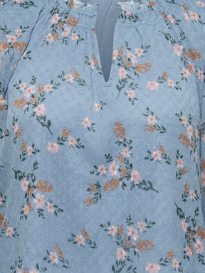 Only Carmakoma Sigrid Blouse in Blue 