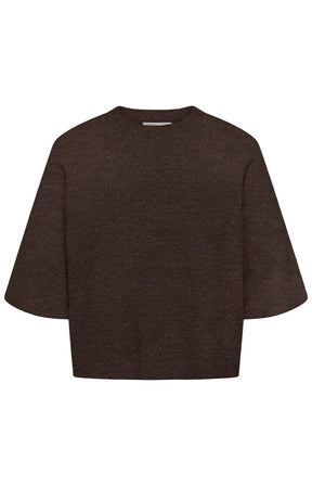 Only Carmakoma Simomi Knit in Coffee Bean 