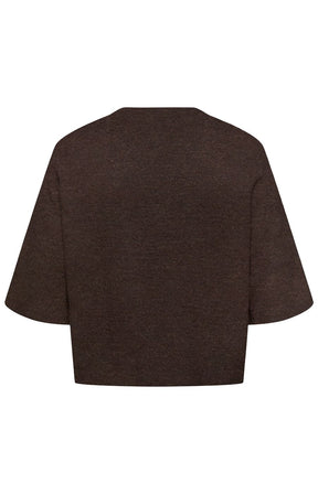 Only Carmakoma Simomi Knit in Coffee Bean 