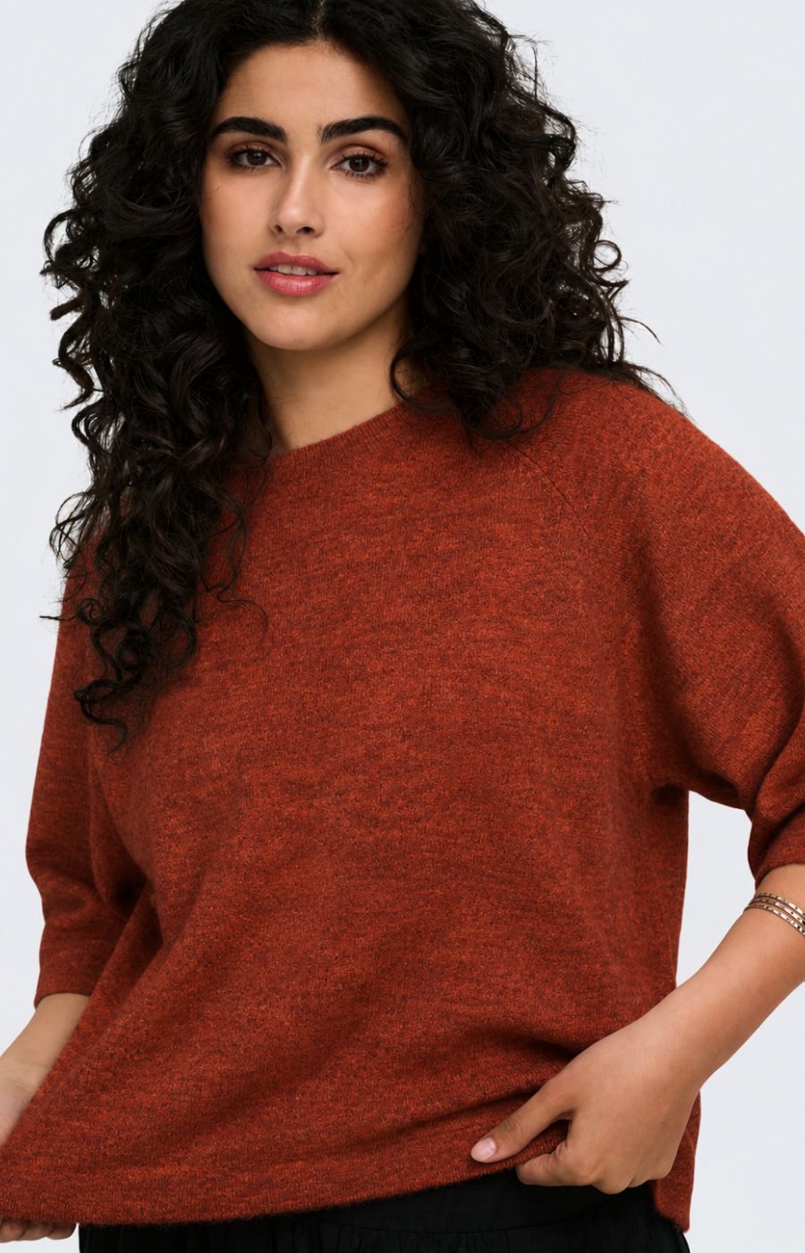 Only Carmakoma Simomi Knit in Picante 