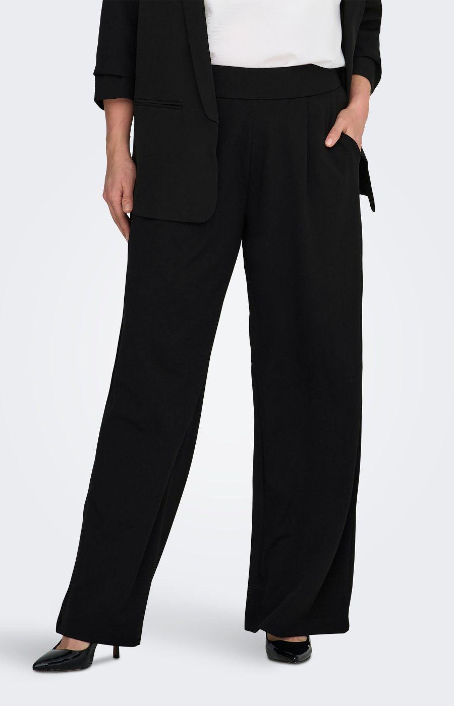 Only Carmakoma Stilla Trouser in Black 