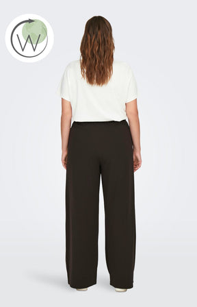 Only Carmakoma Stilla Trouser in Black Coffee 