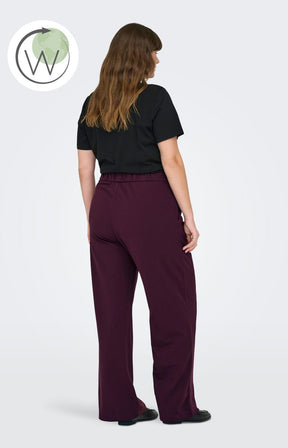 Only Carmakoma Stilla Trouser in Winetasting 