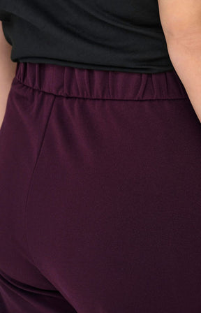 Only Carmakoma Stilla Trouser in Winetasting 