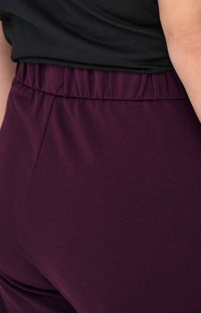 Only Carmakoma Stilla Trousers in Wine
