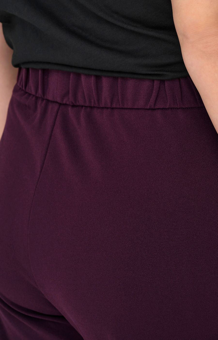 Only Carmakoma Stilla Trousers in Wine