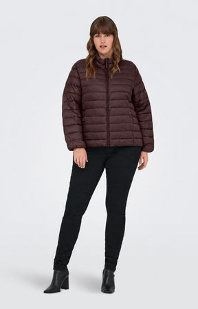 Only Carmakoma Tahia Jacket in Coffee Bean 