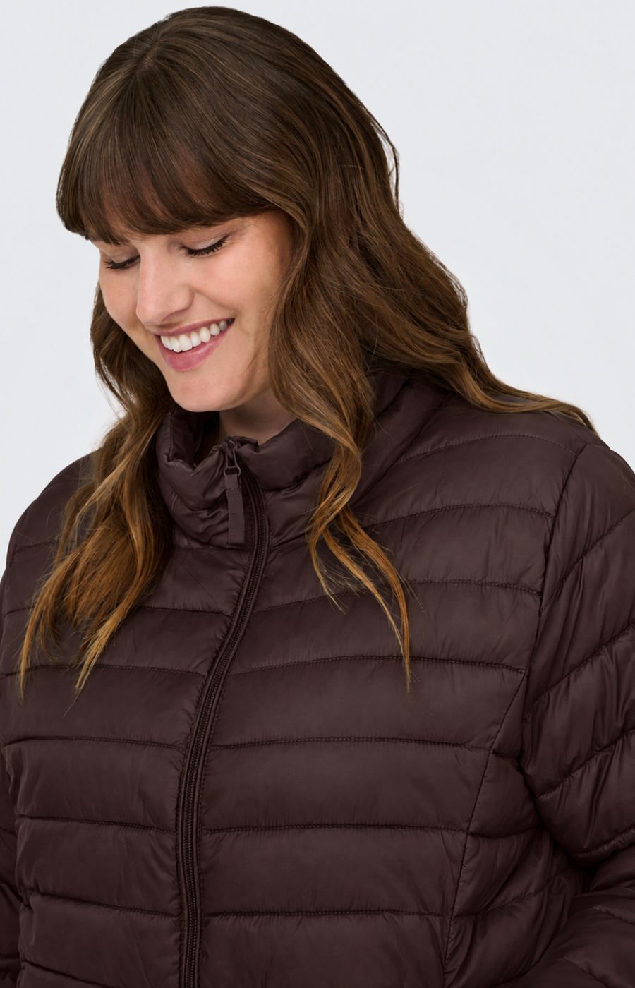 Only Carmakoma Tahia Jacket in Coffee Bean 