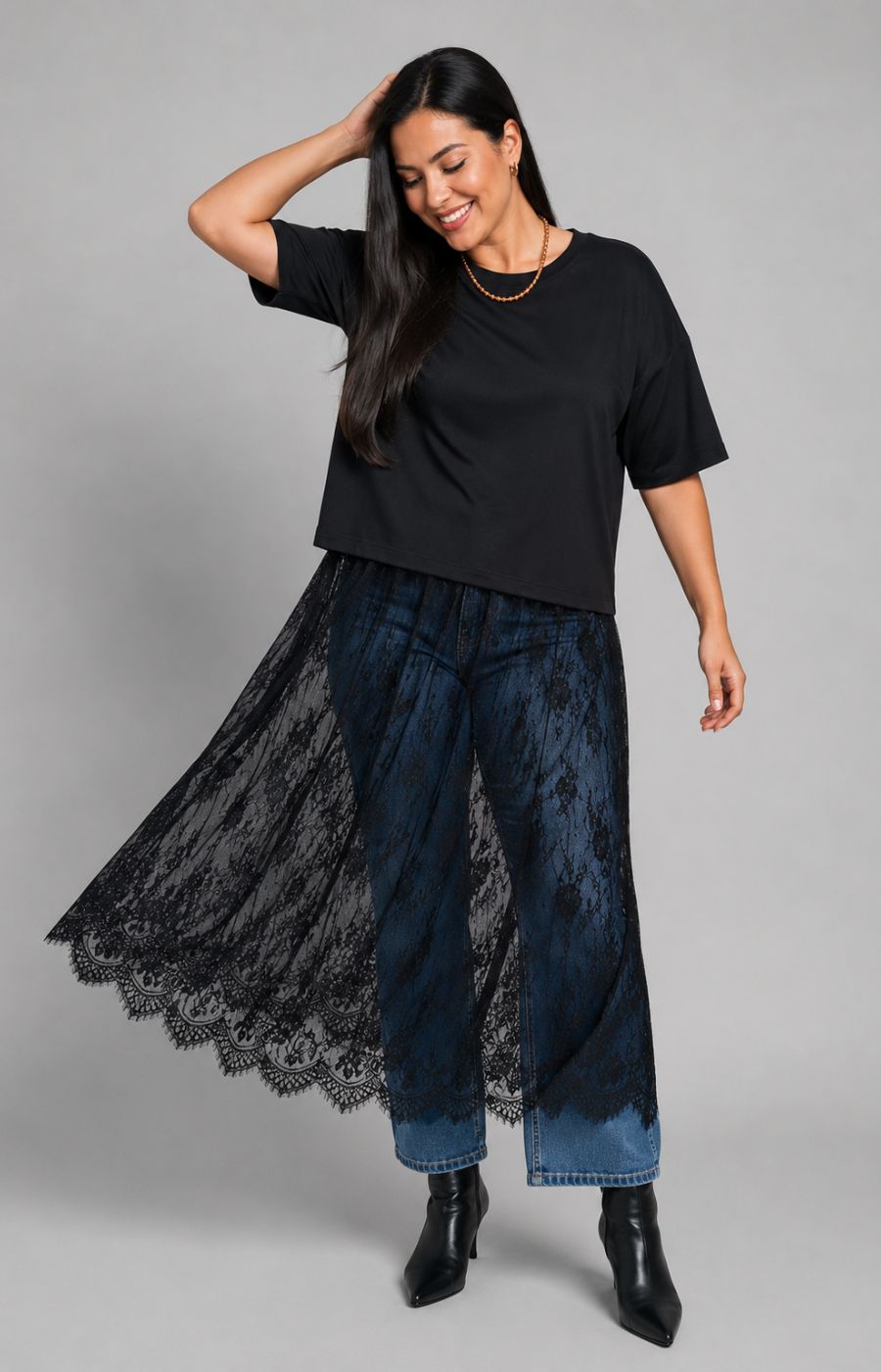 Only Carmakoma Tahlia Dress in Black 