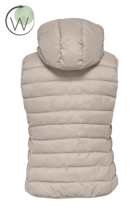 Only Carmakoma Tahoe Gilet in Beige
