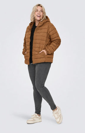 Only Carmakoma Tahoe Jacket in Toasted Coconut 