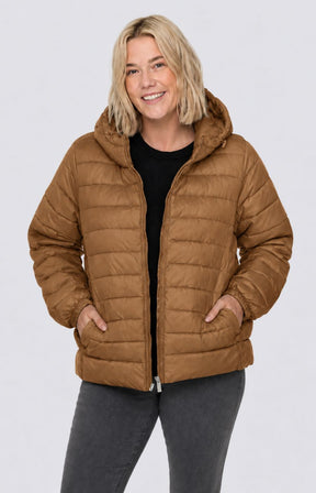 Only Carmakoma Tahoe Jacket in Toasted Coconut 