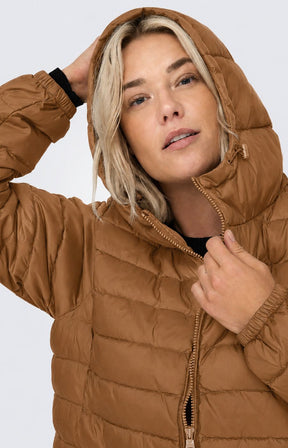 Only Carmakoma Tahoe Jacket in Toasted Coconut 