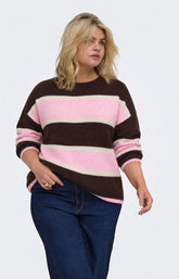 Only Carmakoma Talio Jumper in Fudge 