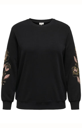 Only Carmakoma Teresa Sweater in Black