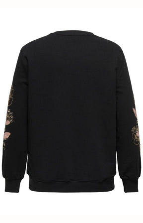 Only Carmakoma Teresa Sweater in Black 