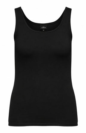 Only Carmakoma Time Vest Top in Black 