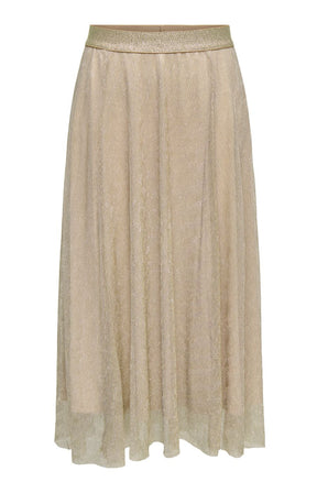 Only Carmakoma Tinga Skirt in Gold