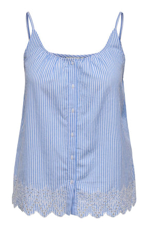 Only Carmakoma Tulum Cami in Blue Stripe 