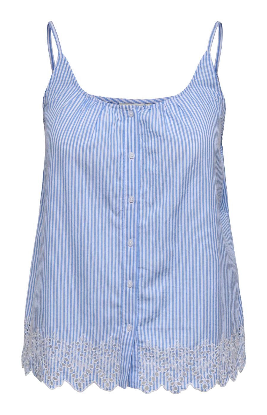 Only Carmakoma Tulum Cami in Blue Stripe 
