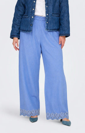 Only Carmakoma Tulum Trousers in Blue 