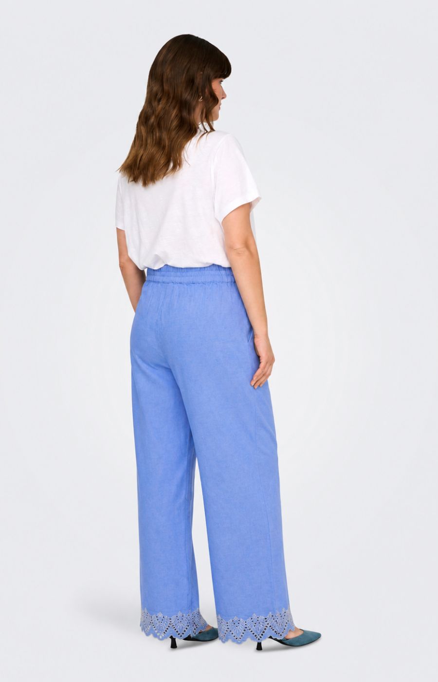 Only Carmakoma Tulum Trousers in Blue 