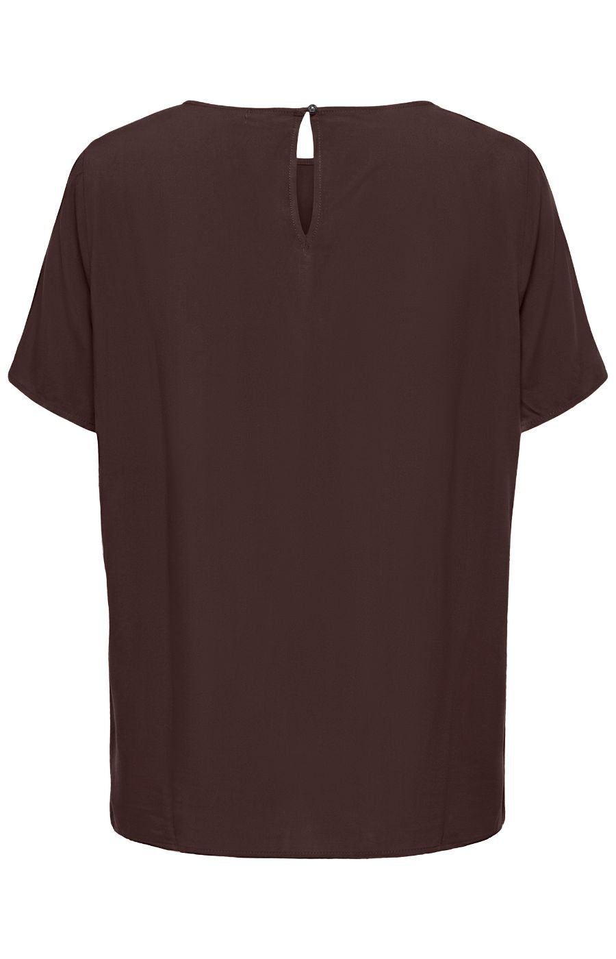 Only Carmakoma Vica Blouse in Coffee Bean 