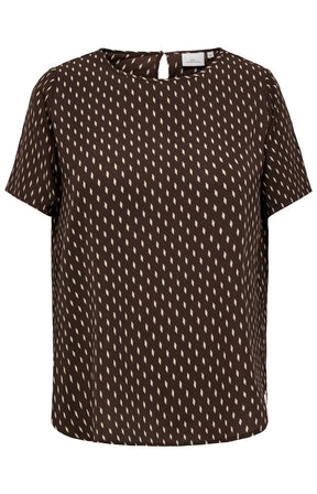 Only Carmakoma Vica Blouse in Crazy Square 