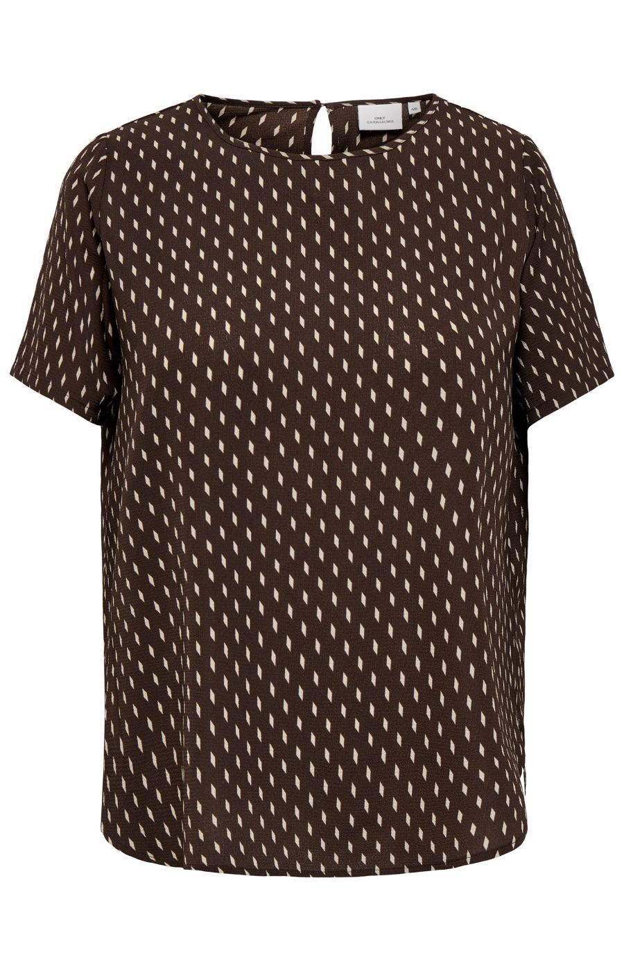 Only Carmakoma Vica Blouse in Crazy Square 