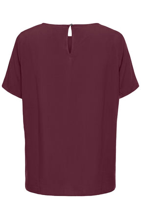 Only Carmakoma Vica Blouse in Fig 