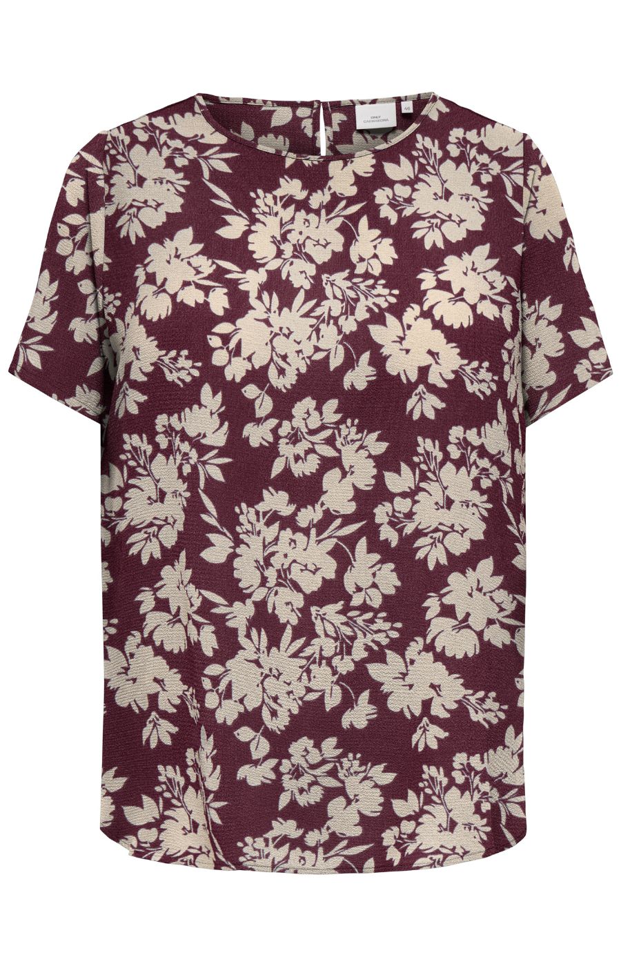 Only Carmakoma Vica Blouse in Fig Sunset