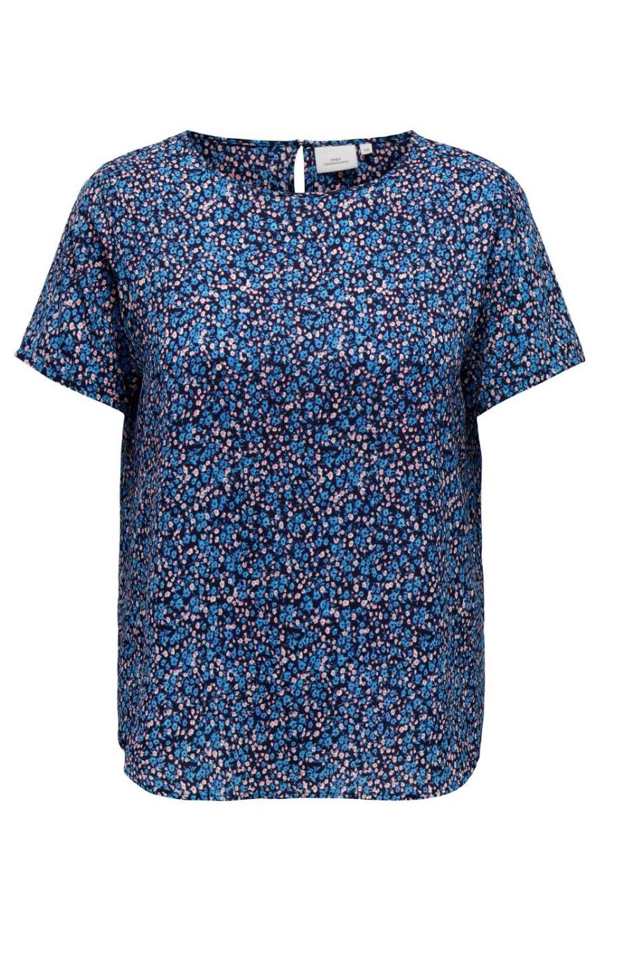 Only Carmakoma Vica Blouse in Maritime Blue