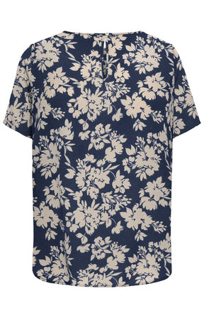 Only Carmakoma Vica Blouse in Navel Sunset 