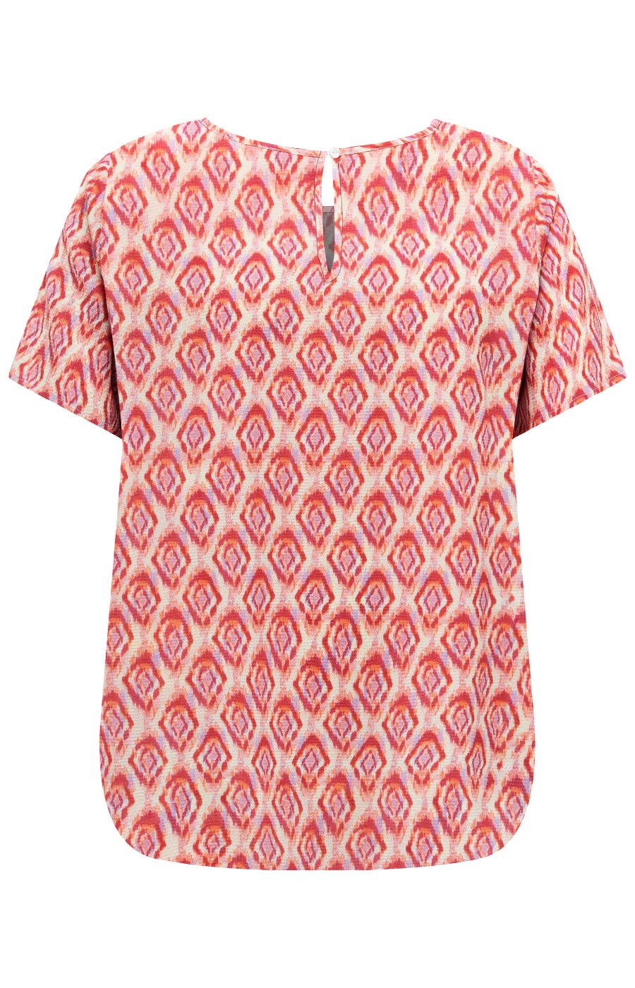 Only Carmakoma Vica Blouse in Warm Tiles 