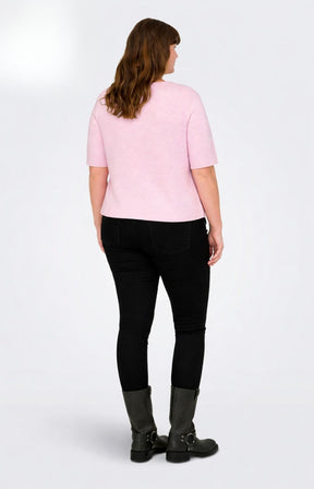 Only Carmakoma Viola Cardigan in Pink 