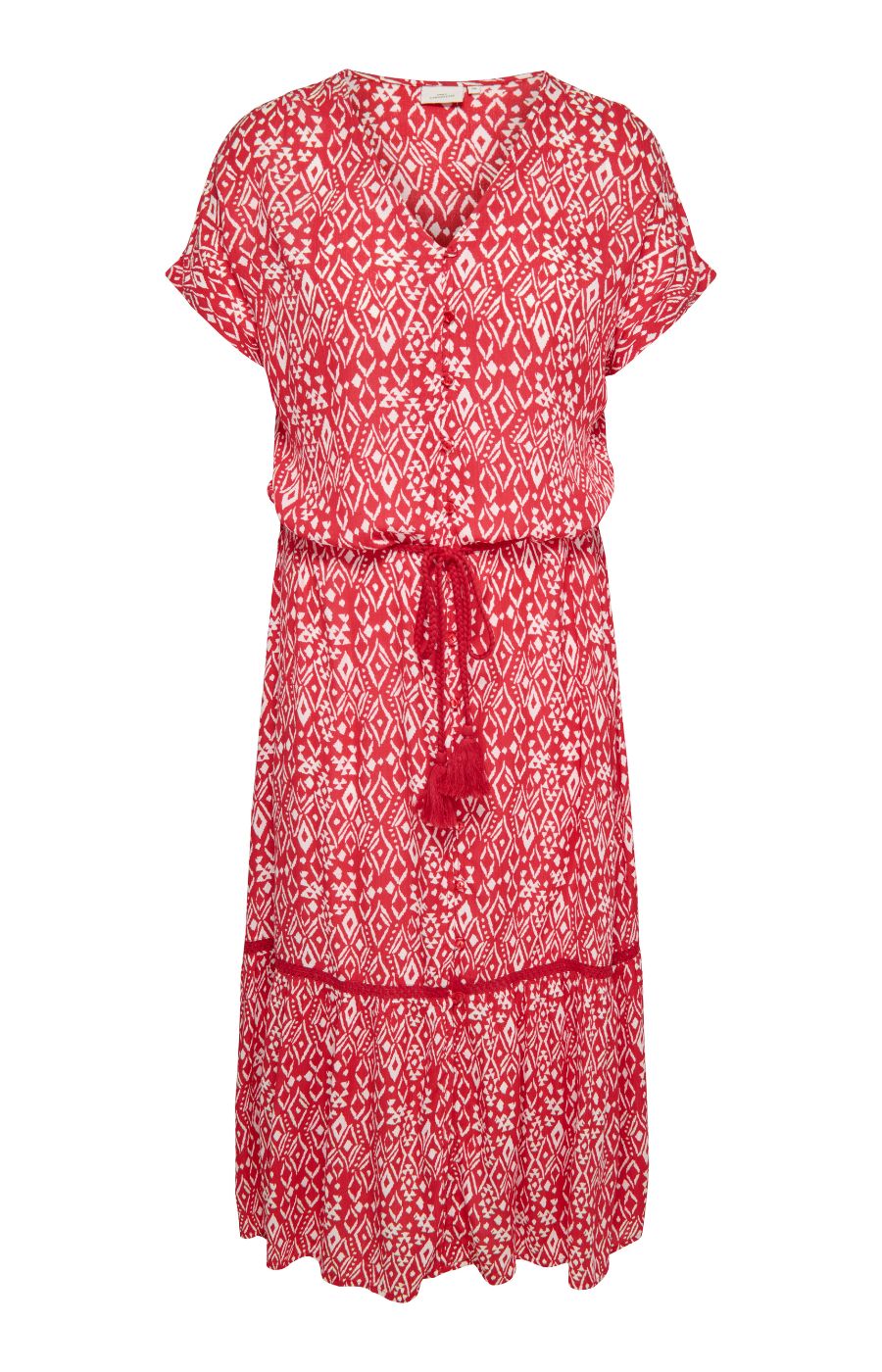 Only Carmakoma Viwi Dress in Red 